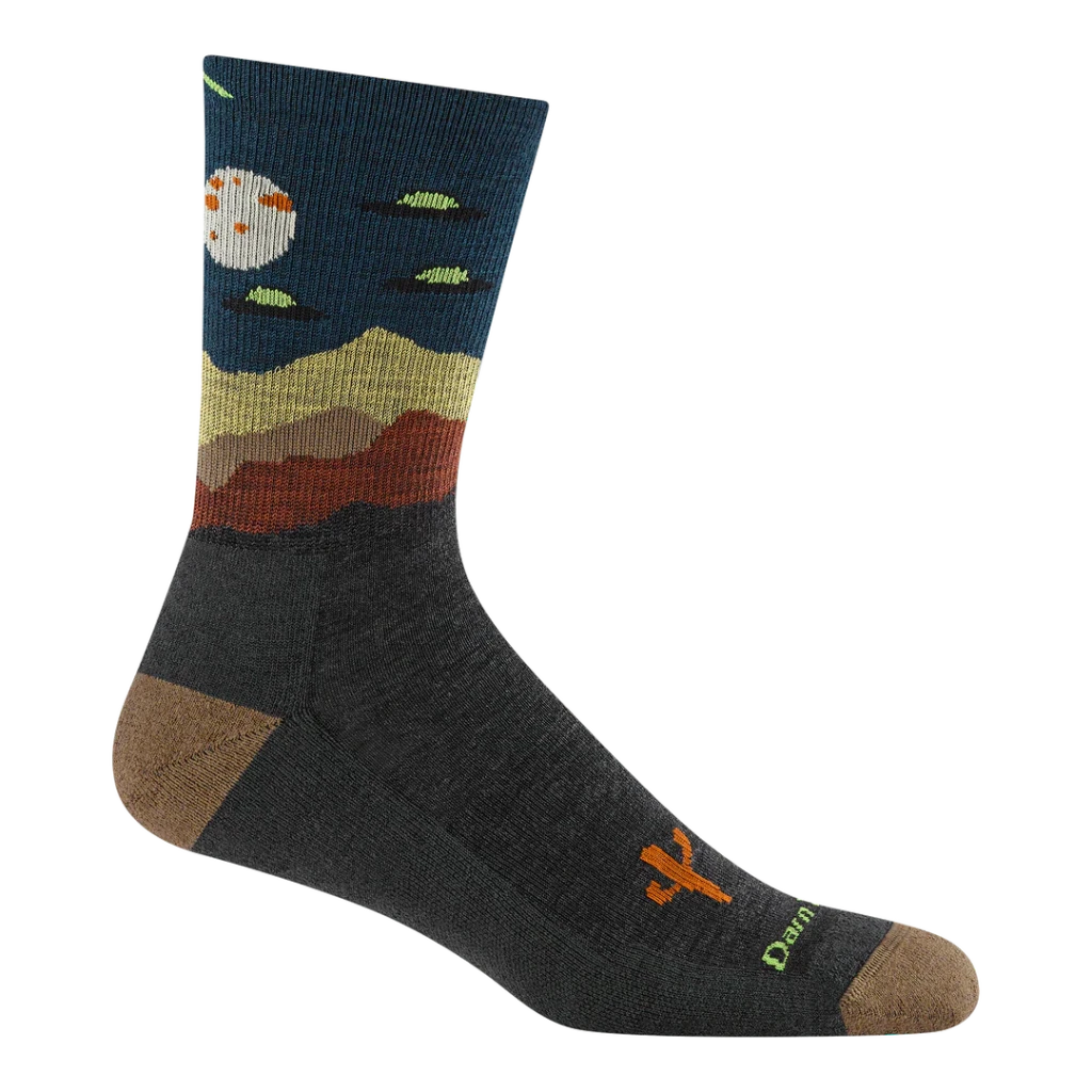 Darn Tough 5051 Men's Spaced Out Micro Crew Lightweight Hiking Socks - Hill and Dale Outdoors