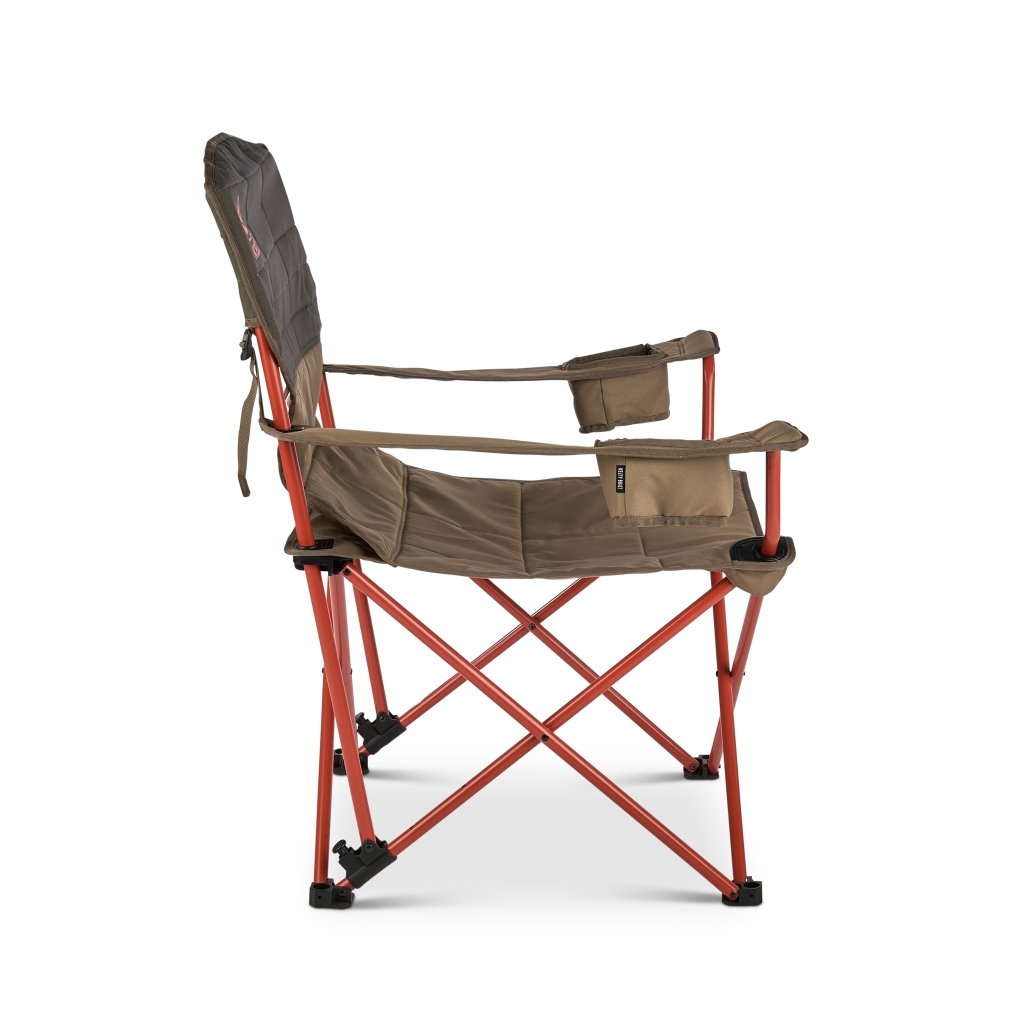 Kelty Deluxe Lounge Single Camp Chair in Bungee Cord/Beluga - Hill and Dale Outdoors