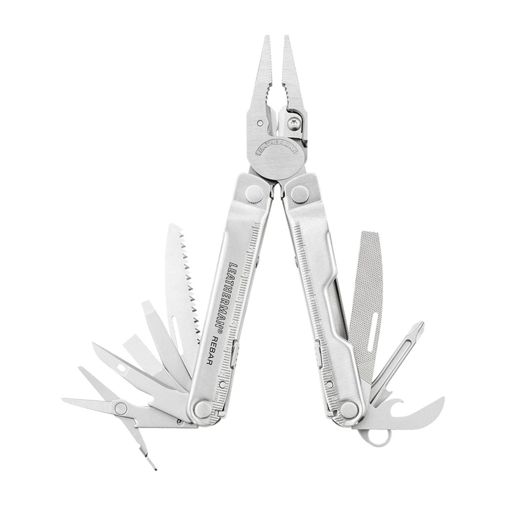 Leatherman Rebar EDC Multi - Tool with Nylon Sheath - Stainless Steel - Hill and Dale Outdoors