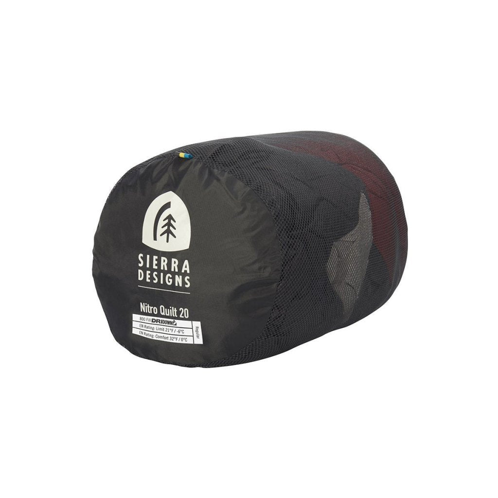 Sierra Designs Nitro Quilt 800F 20 Sleeping Bag - Hill and Dale Outdoors