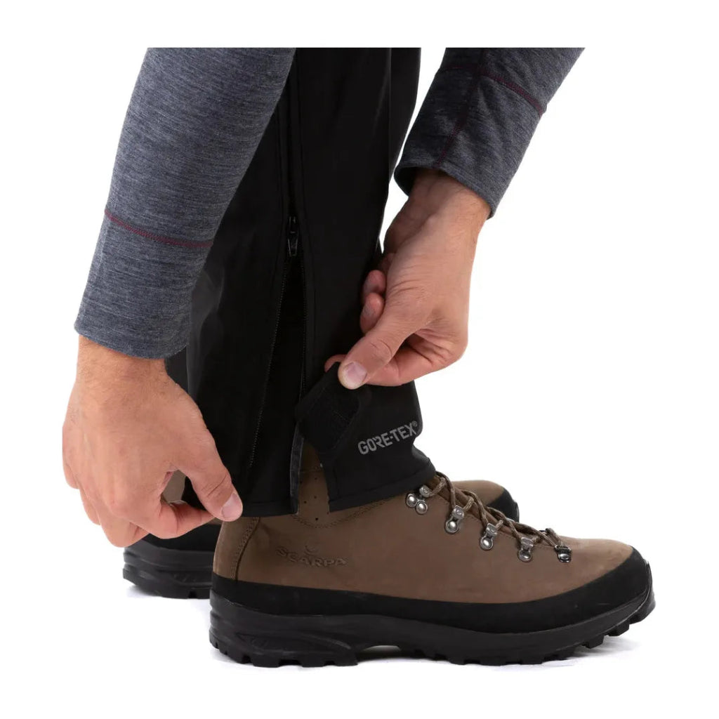Sprayway Men's Mountain Rainpant GTX Trouser - Black - Hill and Dale Outdoors
