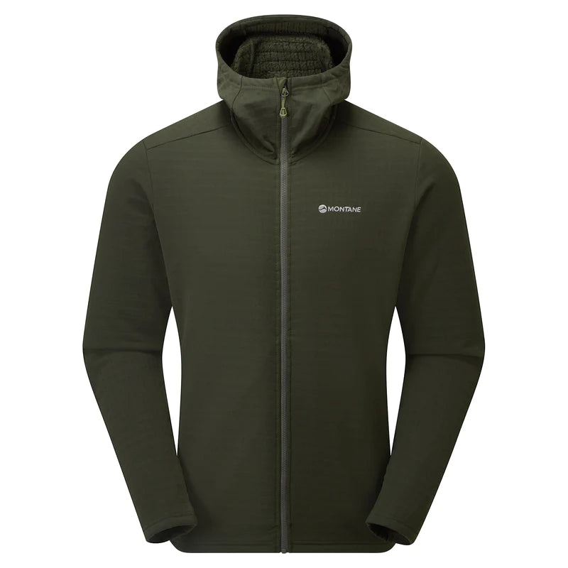 Montane Protium XT Hooded Fleece Jacket - Oak Green