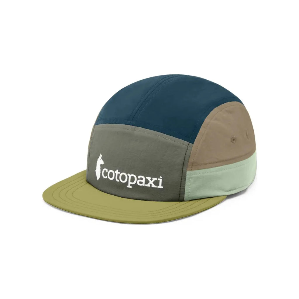 Cotopaxi Cotopaxi Tech 5 - Panel Hat - Fatigue / Lemongrass - Hill and Dale Outdoors