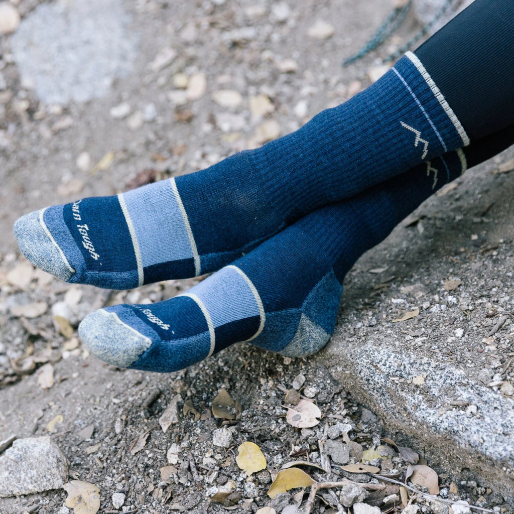 Darn Tough 1908 Women's Hiker Boot Full Cushion Midweight Hiking Sock - Eclipse - Hill and Dale Outdoors