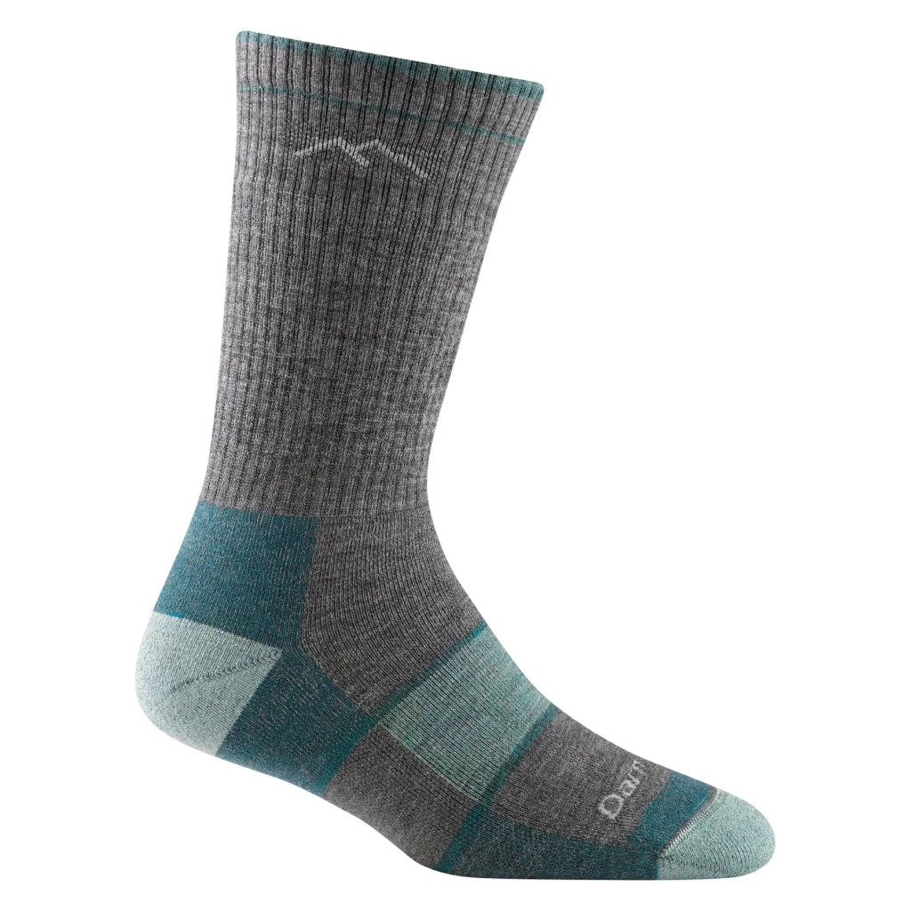 Darn Tough 1908 Women's Hiker Boot Full Cushion Midweight Hiking Sock - Slate - Hill and Dale Outdoors
