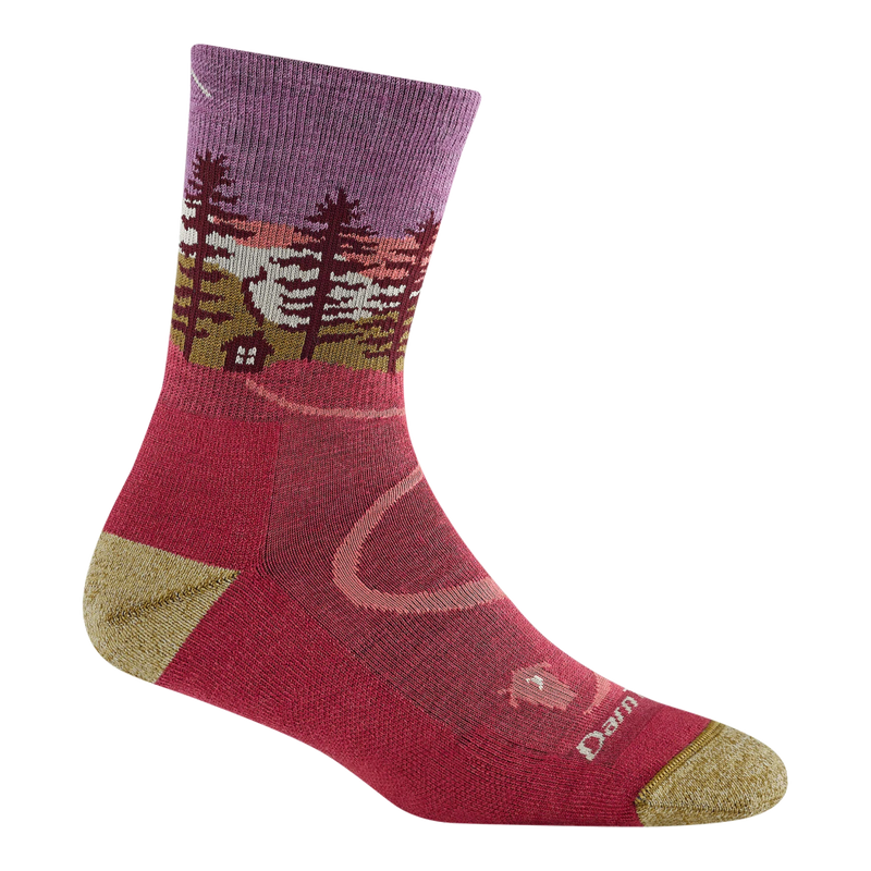 Darn Tough 5013 Women's Northwoods Micro Crew Midweight Hiking Socks - Hill and Dale Outdoors