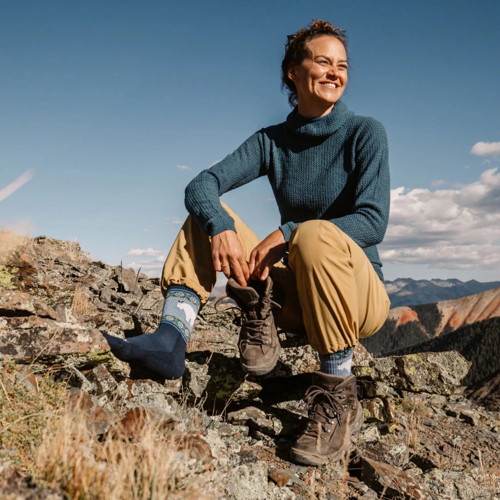 Darn Tough 5017 Women's Vanna Grizzle Boot Midweight Hiking Sock - Hill and Dale Outdoors