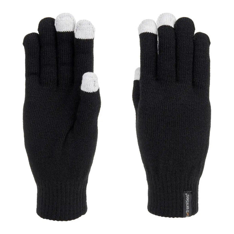 Extremities Thinny Touch Glove - Black - One Size - Hill and Dale Outdoors