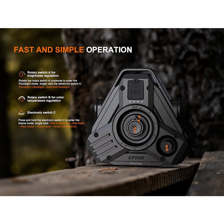 Fenix CP50R Rechargeable Lantern - Hill and Dale Outdoors