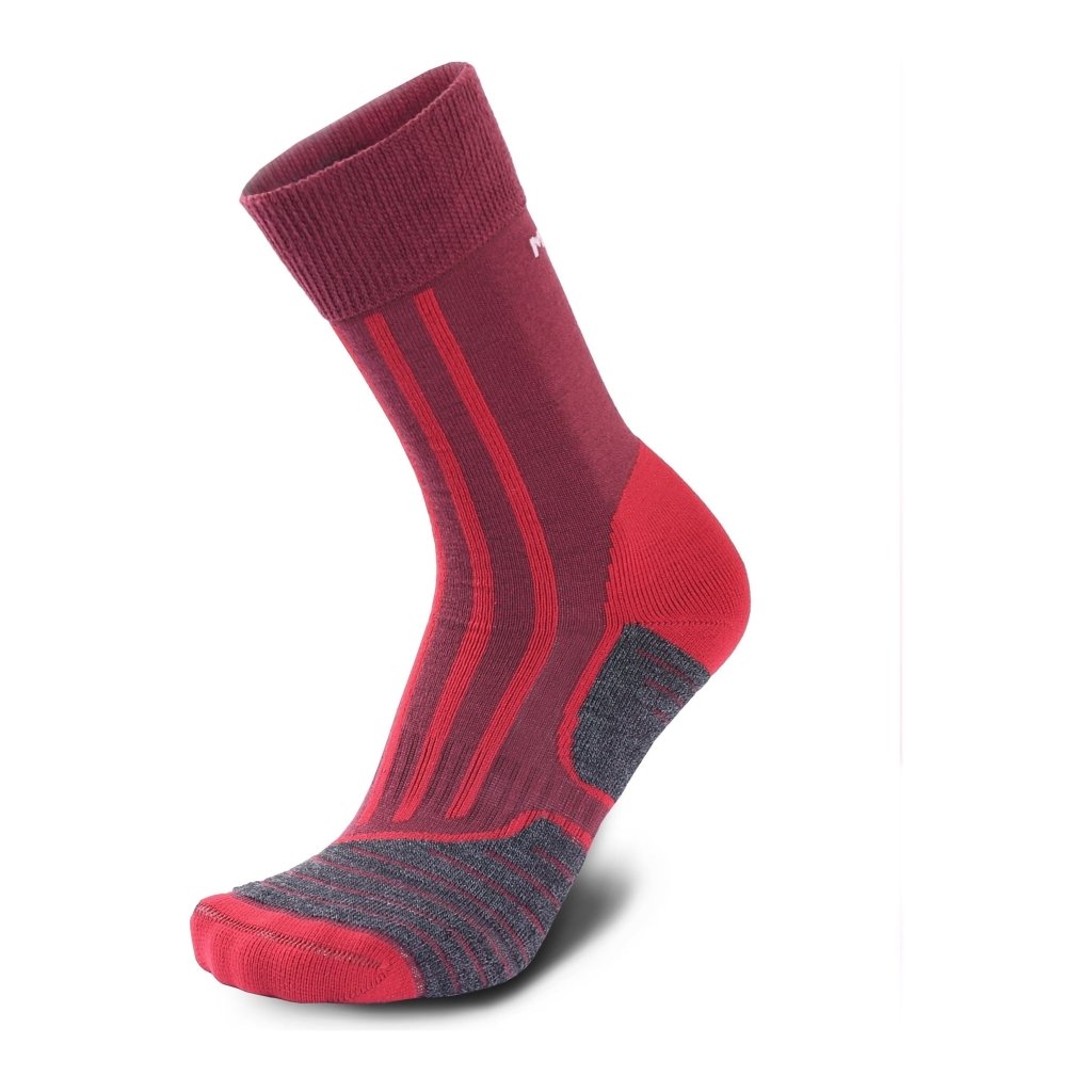 Meindl MT2 Women's Trekking Basic Socks - Aubergine - Hill and Dale Outdoors