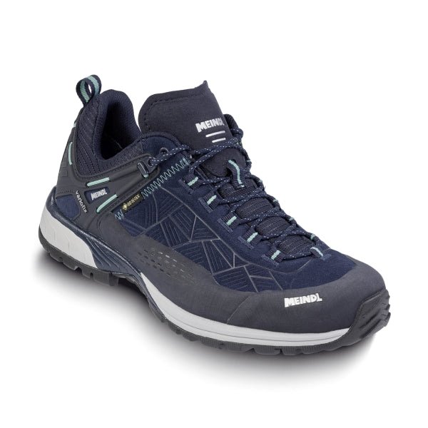 Meindl Top Trail Lady GTX Walking Shoes - Marine/Turquoise - Hill and Dale Outdoors
