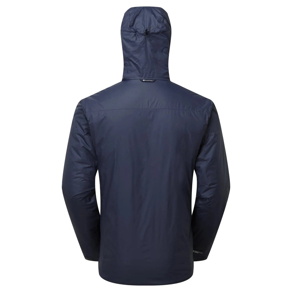 Montane Men&#39;s Respond XT Hooded Synthetic Insulated Jacket - Eclipse Blue - Hill and Dale Outdoors