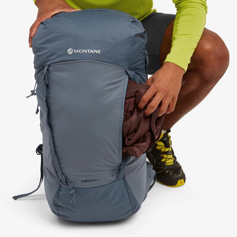 Montane Trailblazer 44L Rucksack - Stone Blue - Hill and Dale Outdoors