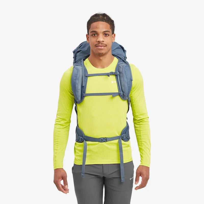 Montane Trailblazer 44L Rucksack - Stone Blue - Hill and Dale Outdoors