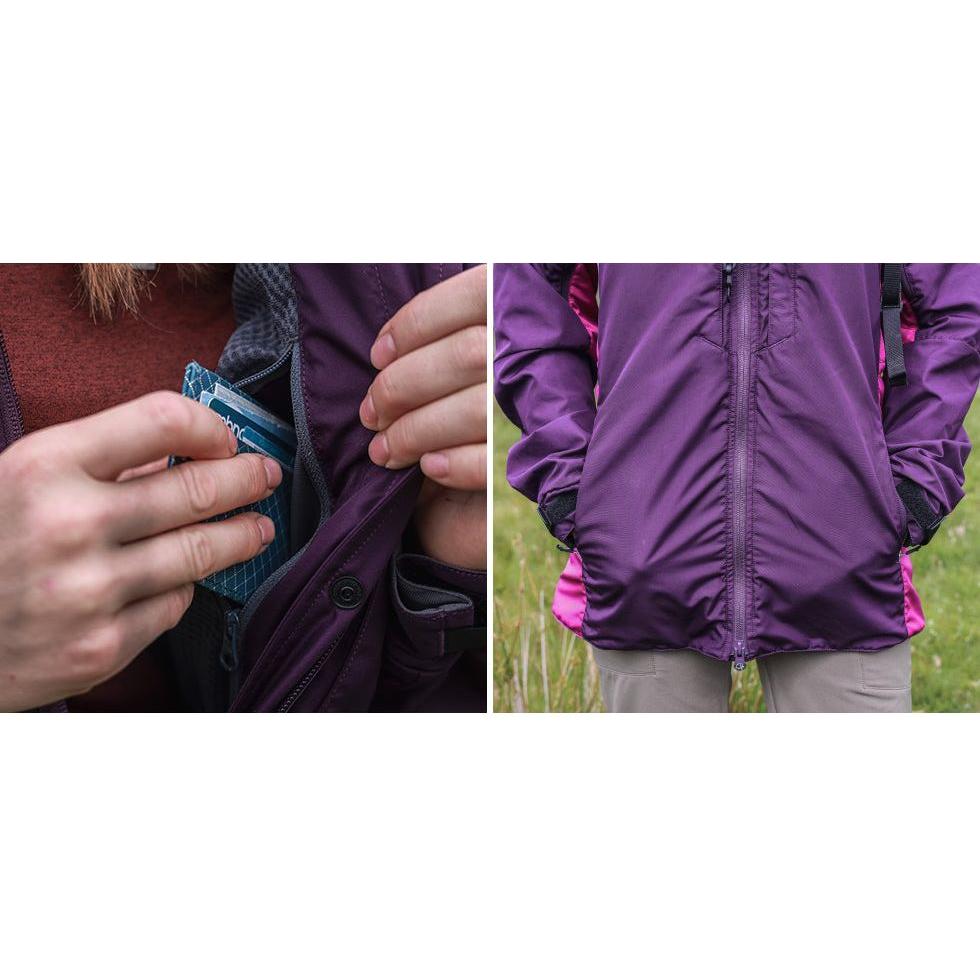 Paramo Alta III Women's Waterproof Jacket - Outback Red/Wine - Hill and Dale Outdoors