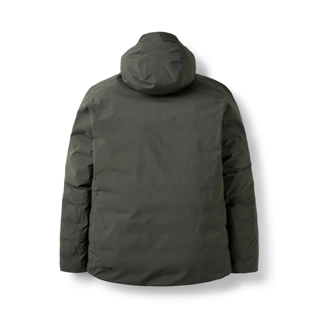 Rab Men's Valiance jacket back view with logo
