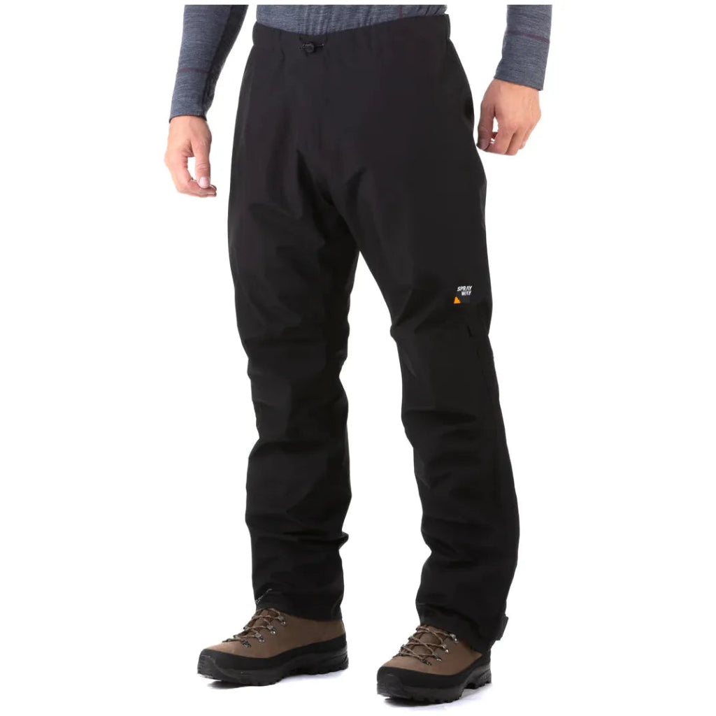 Sprayway Men's Mountain Rainpant GTX Trouser - Black - Hill and Dale Outdoors