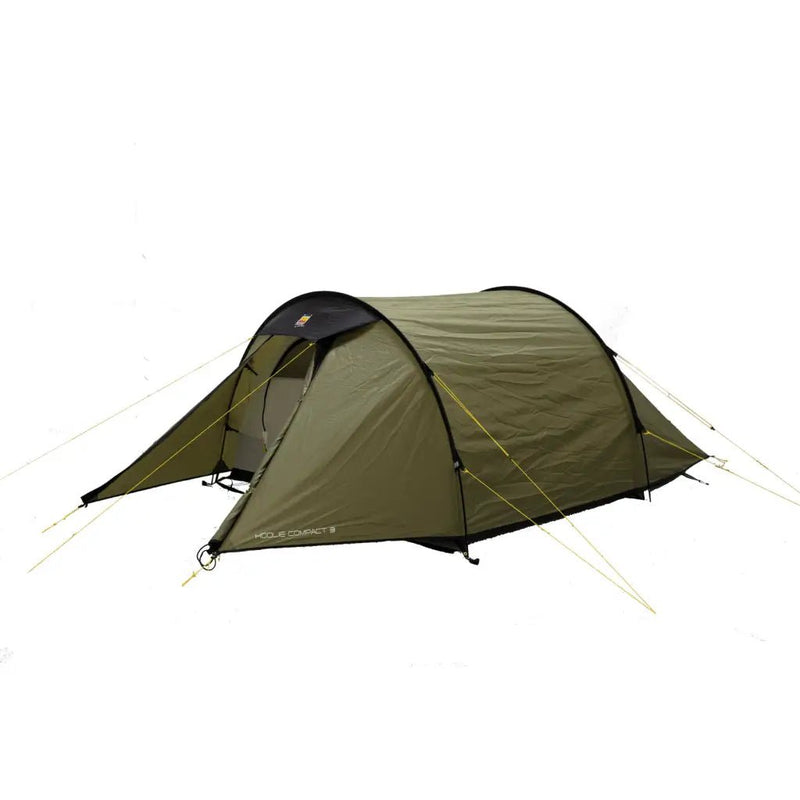 Wild Country Hoolie Compact 3 Three-Person Tent - Green - Hill and Dale Outdoors
