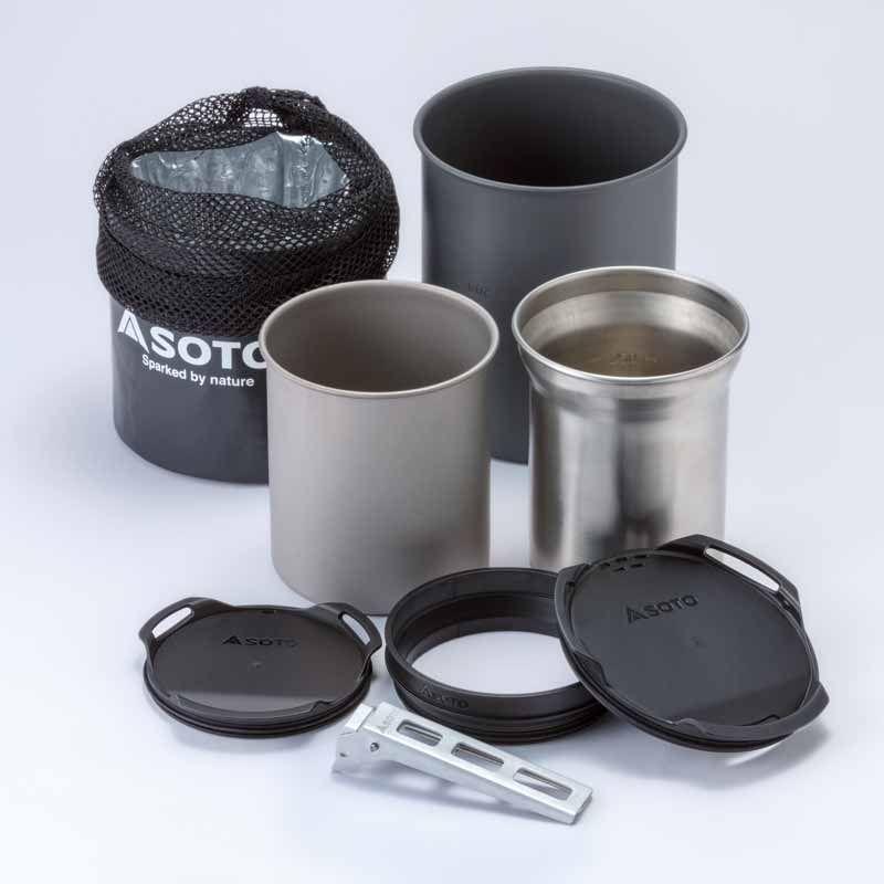 Soto Thermostack Cook Set Combo - Hill and Dale Outdoors